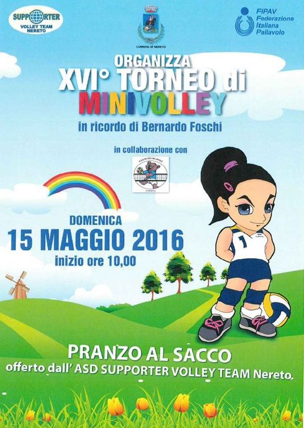 XVI Torneo di Minivolley in ricordo di Bernardo Foschi